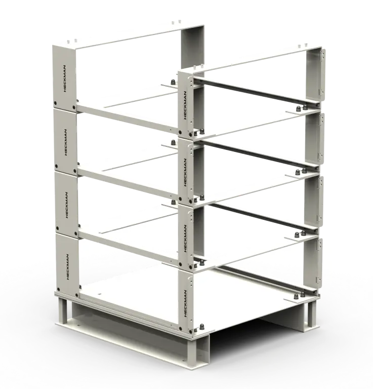 HECKMAN OPEN RACK RHFP05100A HP — rack-mounted HV/LV modules