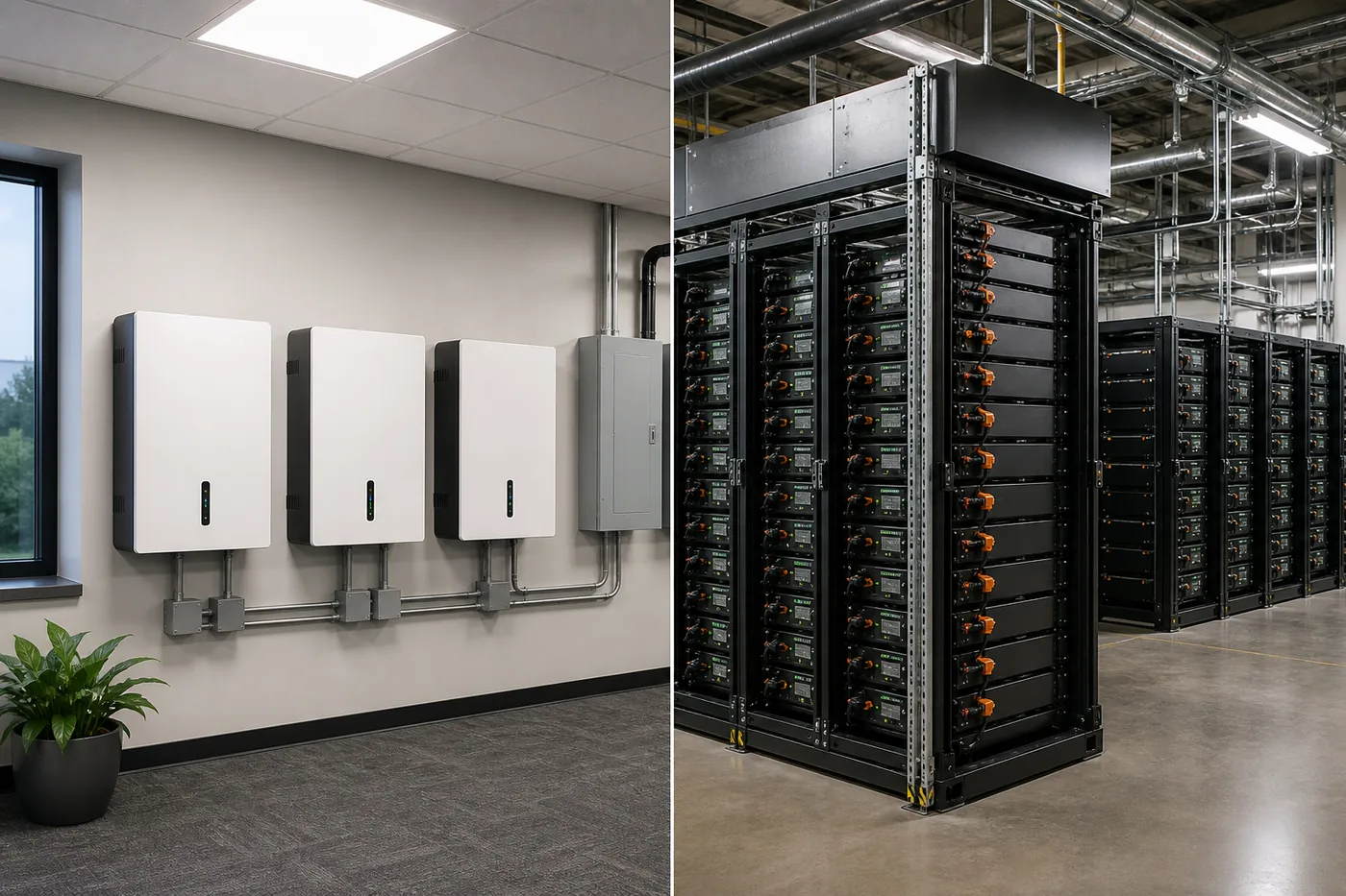Low-voltage vs high-voltage energy storage for business in Georgia
