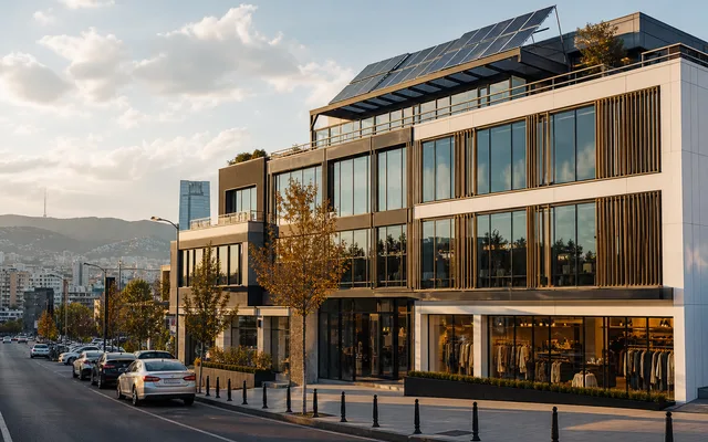 Office & Retail Solar in Georgia: Daytime Self-Consumption, Peak Limits, and POS-Class UPS