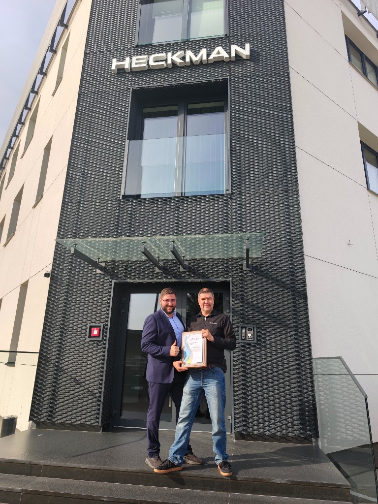 Inversol and HECKMAN at HECKMAN headquarters