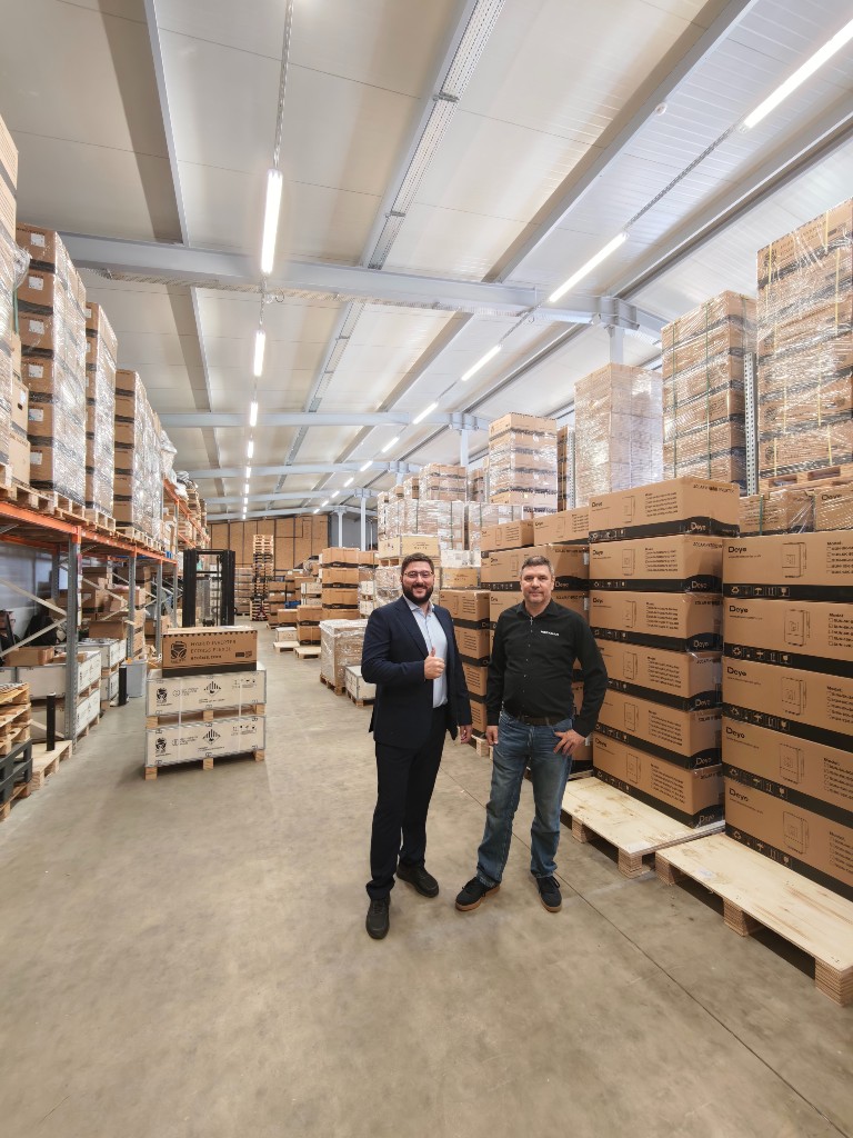 Warehouse: authorization with Deye / EcoBSS stock