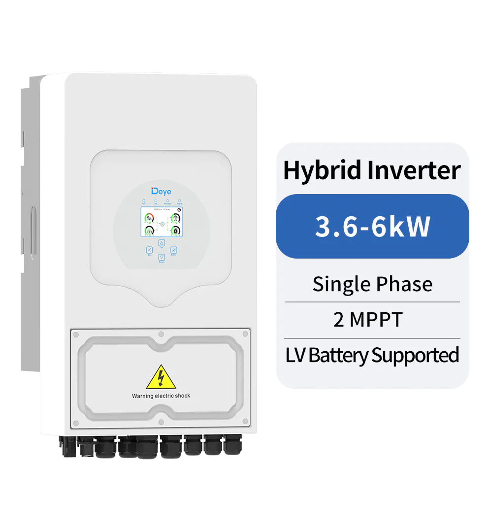 SUN-3.6/5/6K-SG03LP1-EU low voltage hybrid inverter